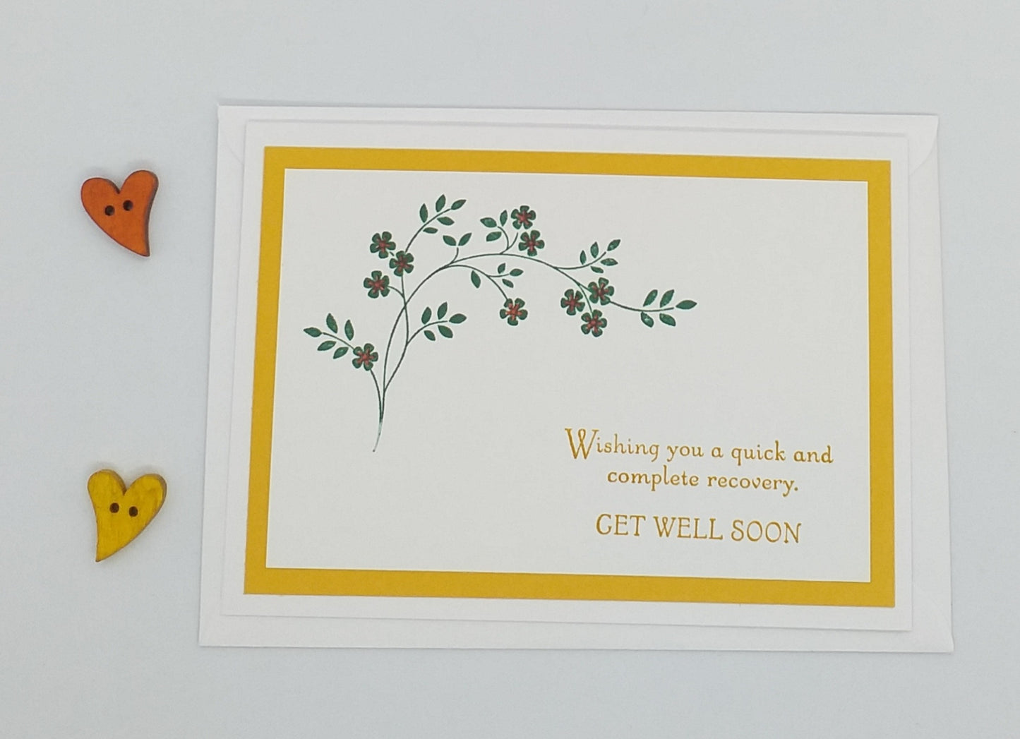 Get Well Soon Card - Choice of 3 Colours