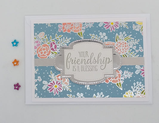 Your Friendship is a Blessing Card
