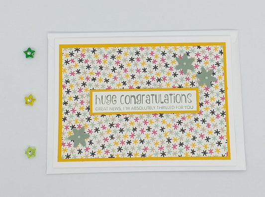 Huge Congratulations Card