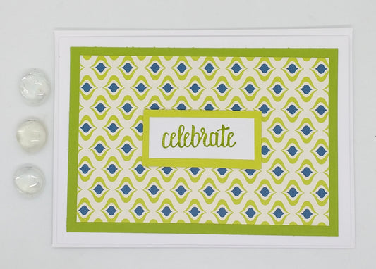 Large Celebrate Card - Choice of Designs