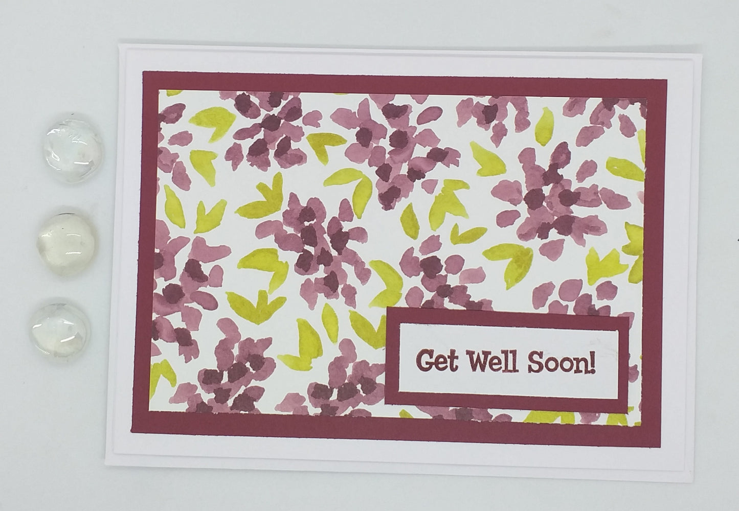 Large Get Well Card - Fig & Lime