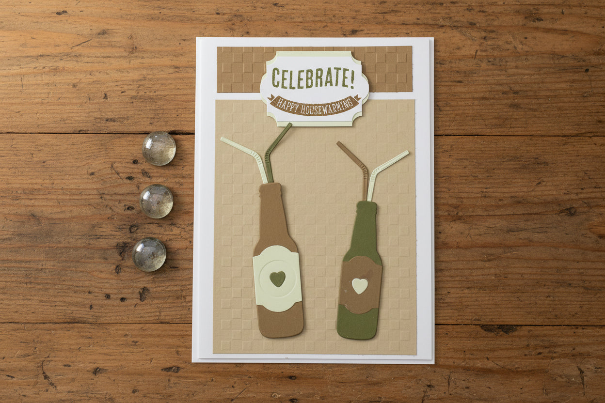 Large Celebrate House Warming Card