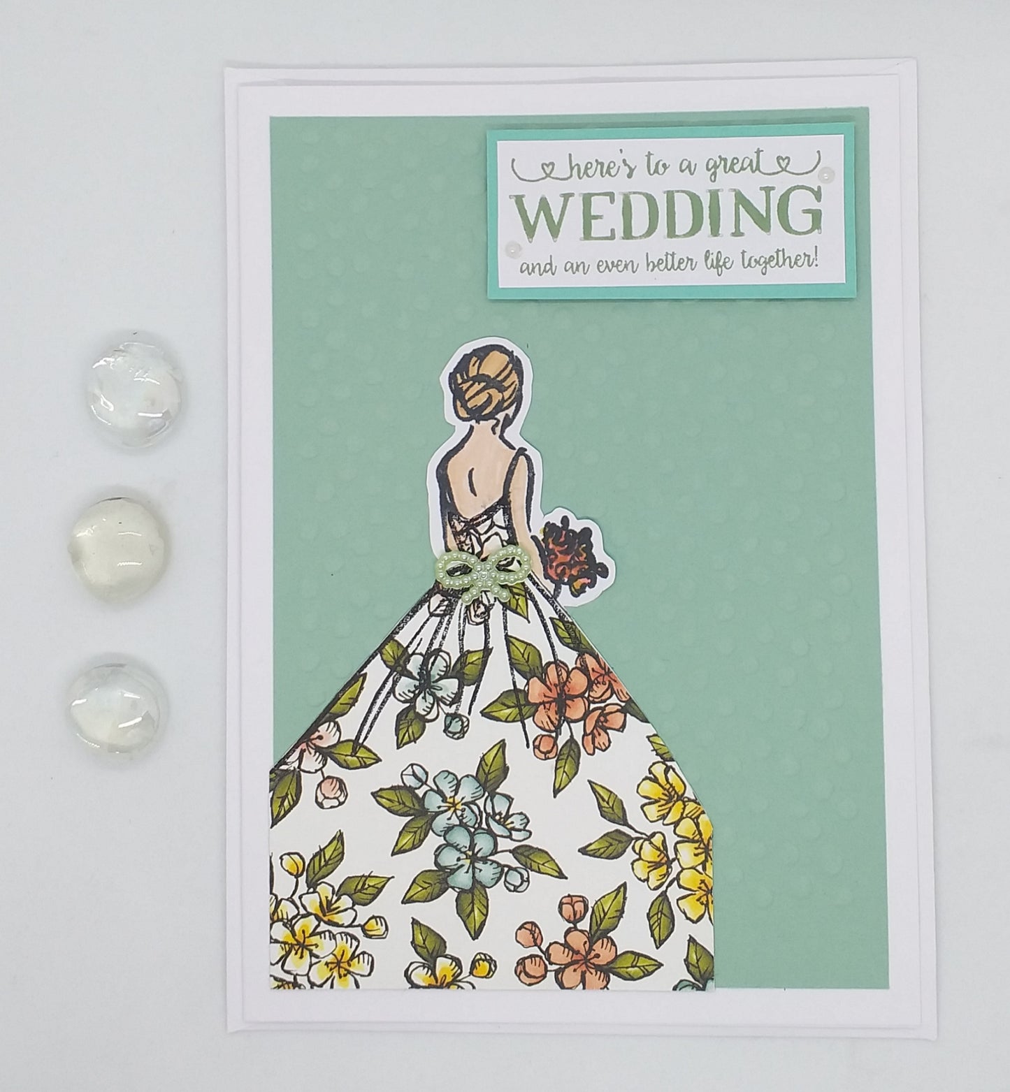 Large Wedding Cards - Choice of Colours