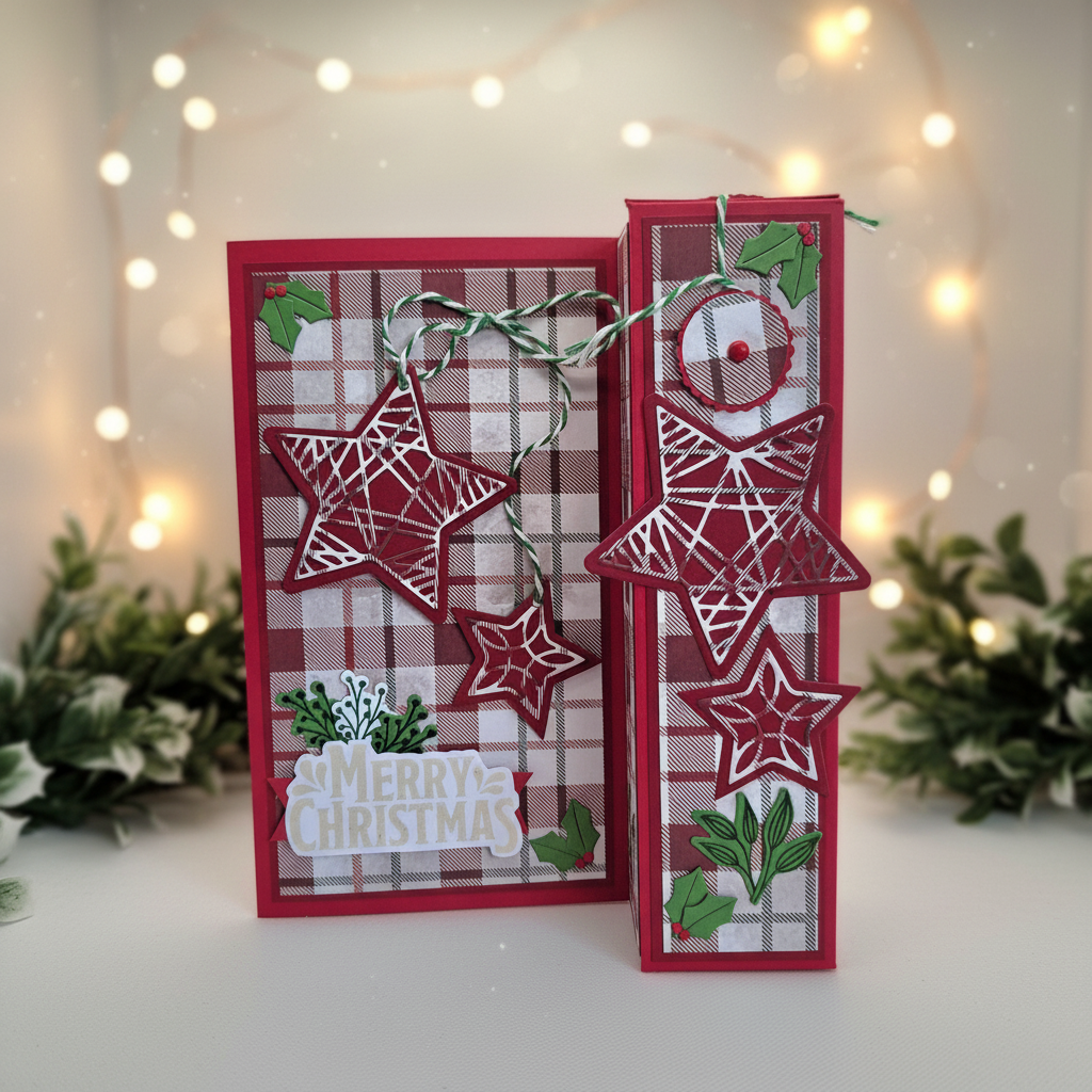Merry Christmas Star card, Christmas hero image