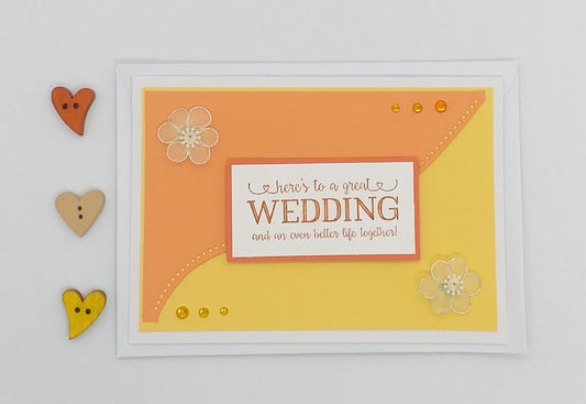 Wedding Card - Swirls