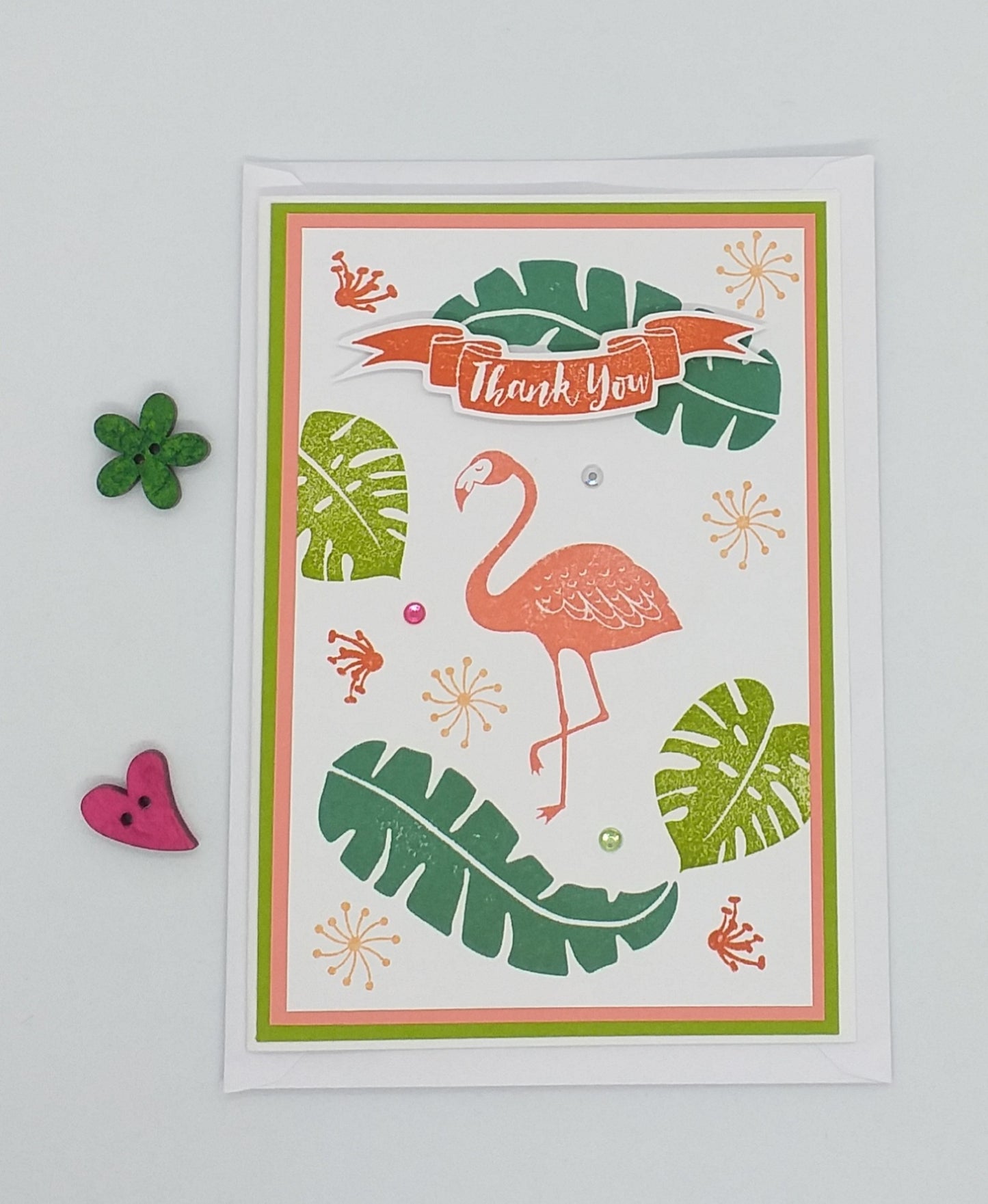 Thank You Flamingo Card
