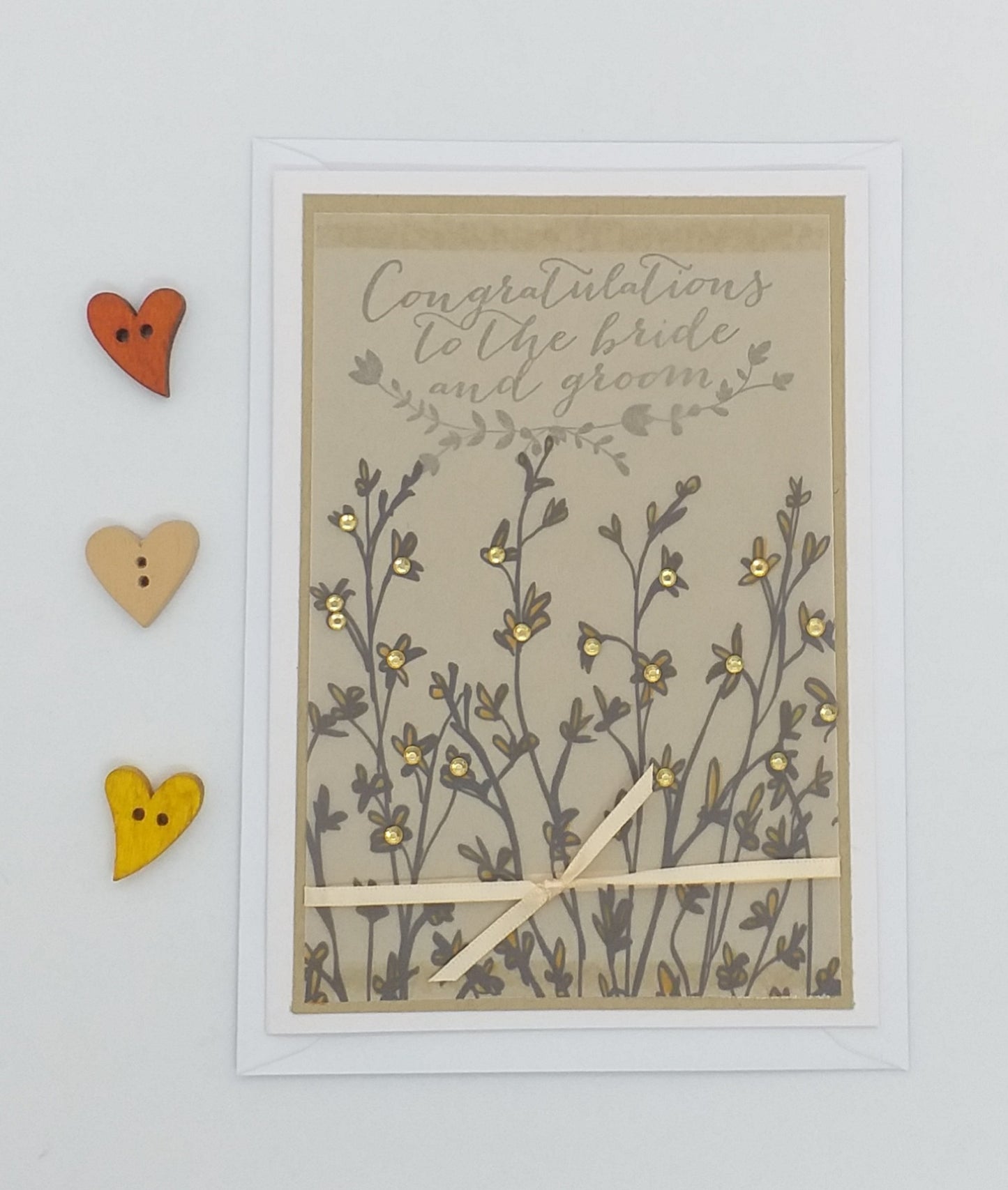 Congratulation to Bride & Groom - Choice of 2 colours